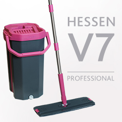  Швабра с отжимом и ведром HESSEN V7